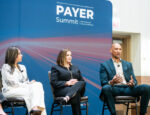 Speakers at the PAYER Summit in June. From left to right: Janice Thorpe, senior vice president of value-based care and clinical programming at Genesis HealthCare; Jennifer O’Neill, vice president of palliative care at VITAS Healthcare; Devin Woodley, vice president of managed care contracting at VNS Health.