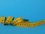 A measuring tape